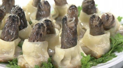 看著“可怕”的食物，其實味道還不錯~