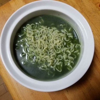 看著“可怕”的食物，其實味道還不錯~